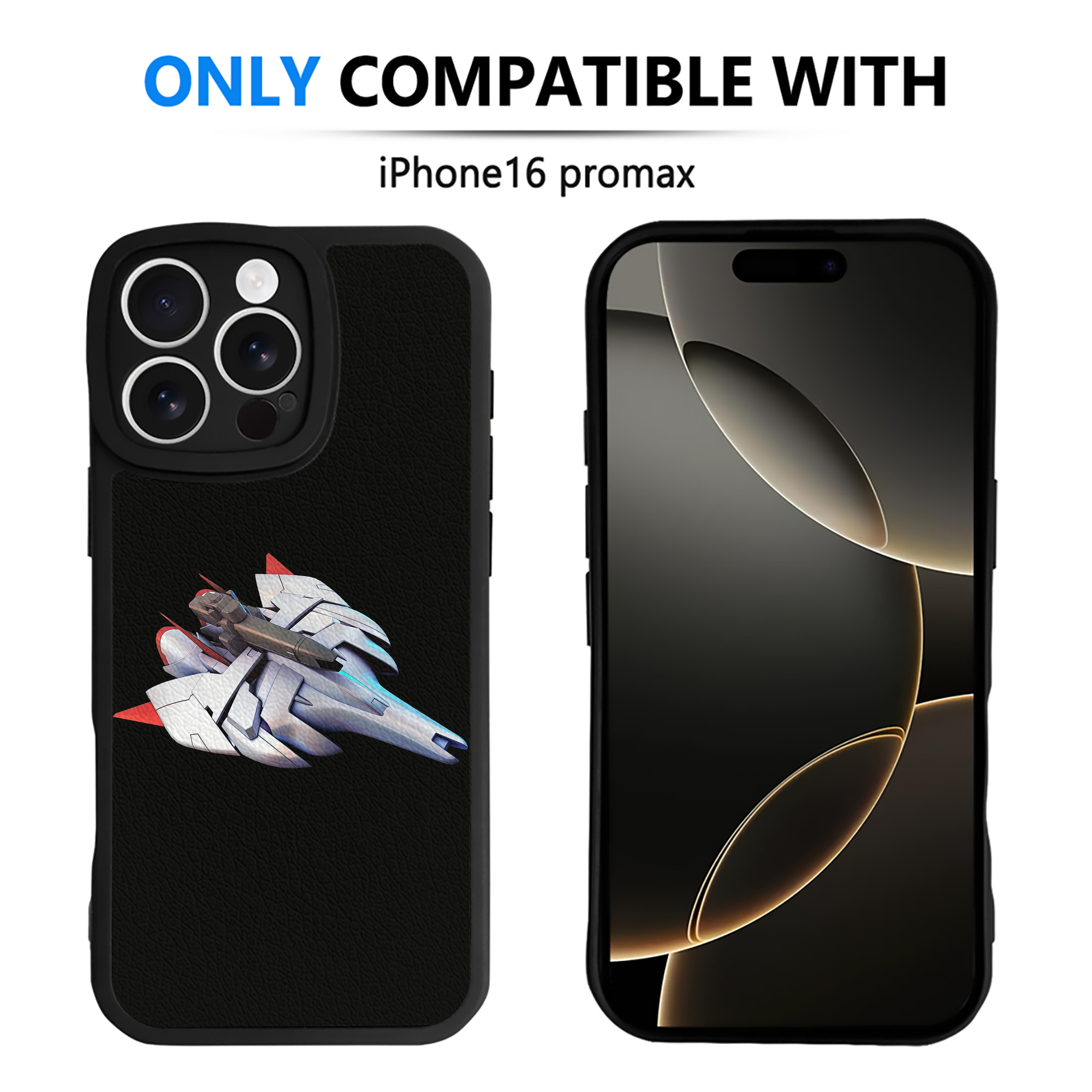 （画像用） 機動戦士ガンダム Mobile Suit Gundam 【iPhone 16シリーズ対応】シリコンスマホケース（レザー調） 材質：シリコン